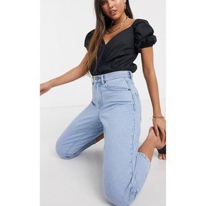 NWOT ASOS Bodysuit with Puff Sleeve